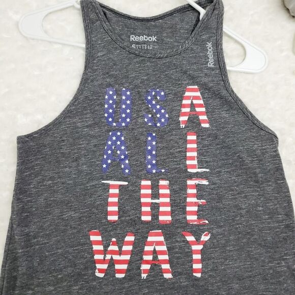 Reebok Tank Top Gray Size Small - Picture 1 of 6